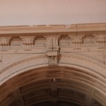 Arco da capela de S. Cristóvão, dos Saros ou dos Rangéis